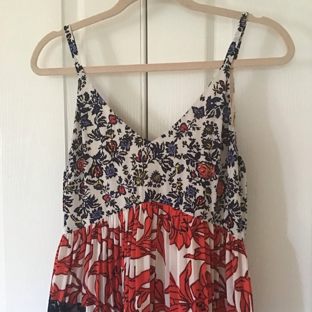 Anthropologie Maeve Isa multiple prints bohemian dress Sz 2 - Picture 3 of 8